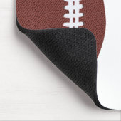 アメリカンフットボールのグリディロンパーソナライズされたボール マウスパッド (コーナー)