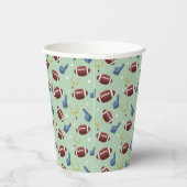 アメリカンフットボールのスポーツパターン 紙コップ (右)