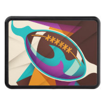 アメリカンフットボールのスポーツボール抽象芸術