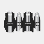 アメリカンフットボールのチームカラーは黒と銀 フェイバーボックス (折り畳みなし)