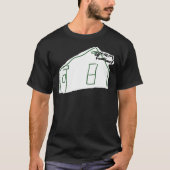 アメリカンフットボールのバンドパロディ（アメムフォフボフ） Tシャツ (正面)