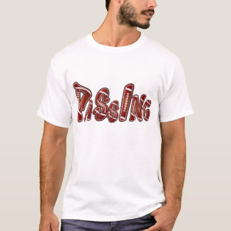 アメリカンフットボールのパッシングスポーツ グラフィックTシャツ Tシャツ