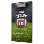 アメリカンフットボールのフィールドコーチ クリップボード (左)