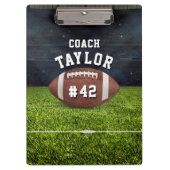 アメリカンフットボールのフィールドコーチ クリップボード (正面)