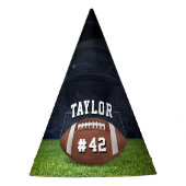 アメリカンフットボールのフィールド名チームジャージー番号 パーティーハット (正面)