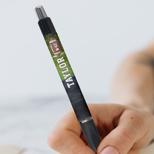 アメリカンフットボールのフィールド名チームジャージー番号 ボールペン