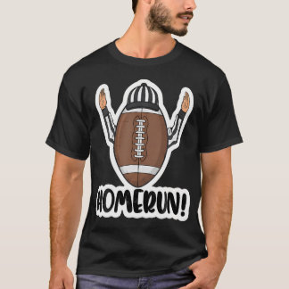 アメリカンフットボールのホームランサイン 審判 レフリー 選手 Tシャツ