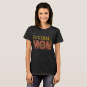 アメリカンフットボールのママTシャツ Tシャツ (正面フル)