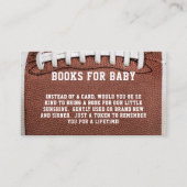 アメリカンフットボールのリクエスト・ブックス エンクロージャーカード (正面)