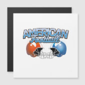アメリカンフットボールのロゴ (正面/裏面)