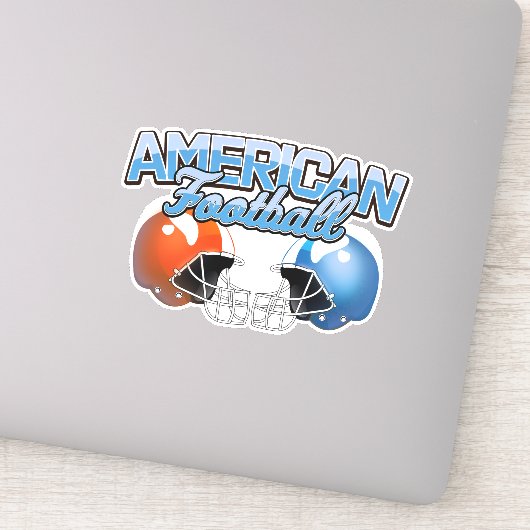アメリカンフットボールのロゴ シール (詳細)