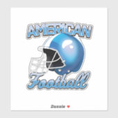 アメリカンフットボールのロゴ シール (シート)