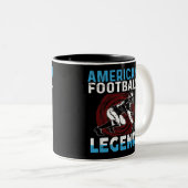 アメリカンフットボールの伝説 ツートーンマグカップ (正面右)