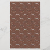 アメリカンフットボールの商用ビンゴゲーム (裏面)