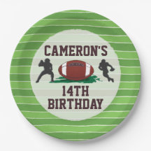 アメリカンフットボールの子供や大人の誕生日
