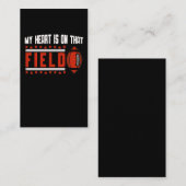 アメリカンフットボールの恋人 名刺 (正面/裏面)