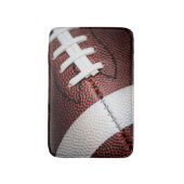 アメリカンフットボールの接近撮影 バスマット (正面縦)