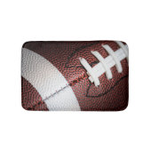 アメリカンフットボールの接近撮影 バスマット (正面)