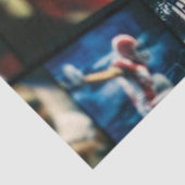 アメリカンフットボールの画面シーンを切り離す 薄葉紙 (詳細)