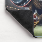 アメリカンフットボールの禿鷲 マウスパッド (コーナー)