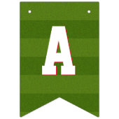 アメリカンフットボールの誕生日パーティー バンティングフラッグ (第3の旗)