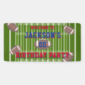 アメリカンフットボールの誕生日パーティー 横断幕 (横)