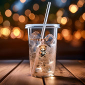 アメリカンフットボールの赤ちゃんシャワーを心待ち アクリルタンブラー