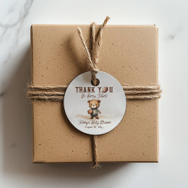 アメリカンフットボールの赤ちゃんシャワーを心待ち フェイバータグ