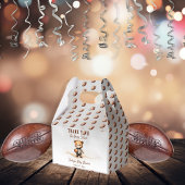 アメリカンフットボールの赤ちゃんシャワーを心待ち フェイバーボックス