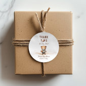 アメリカンフットボールの赤ちゃんシャワーを心待ち ラウンドシール