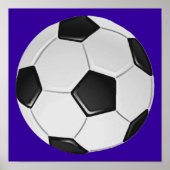 アメリカンフットボールまたはサッカー 小 ポスター (正面)