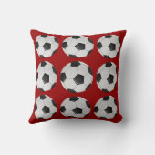 アメリカンフットボールまたは協会のサッカーボール クッション (裏面)