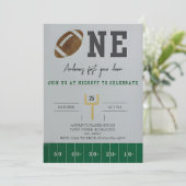 アメリカンフットボールを一年目に見せる 招待状 (スタンド正面)