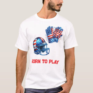 アメリカンフットボールイベントのTシャツをカスタマイズ Tシャツ
