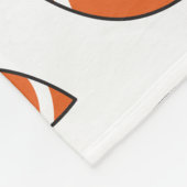 アメリカンフットボールイラストレーションパターン フリースブランケット (角)