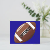 アメリカンフットボールカスタムチーム名&カラースポーツ ポストカード (スタンド正面)