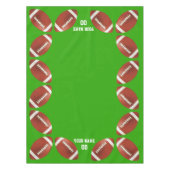 アメリカンフットボールカスタムテーブルクロス テーブルクロス (正面)