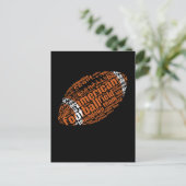 アメリカンフットボールクリエイティブボール ポストカード (スタンド正面)