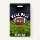 アメリカンフットボールジム先生学生会場峠 バッジ (正面)