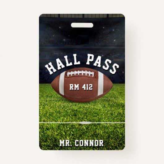 アメリカンフットボールジム先生学生会場峠 バッジ (正面)