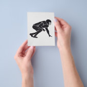 アメリカンフットボールセンター チラシ (手)