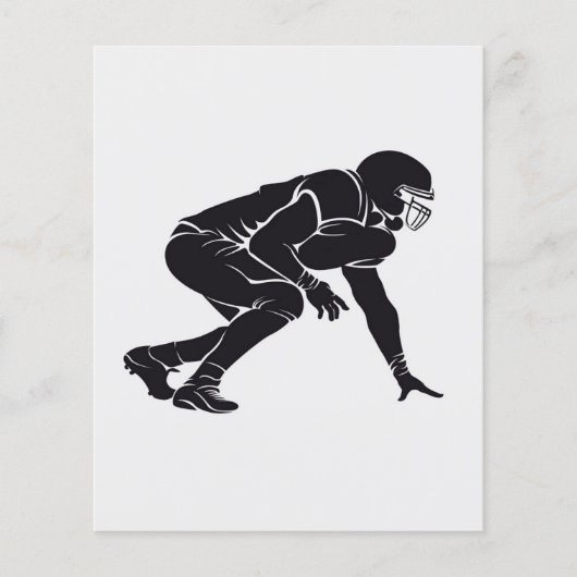 アメリカンフットボールセンター チラシ (正面)