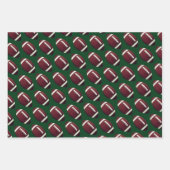 アメリカンフットボールテーマ ラッピングペーパーシート (正面2)