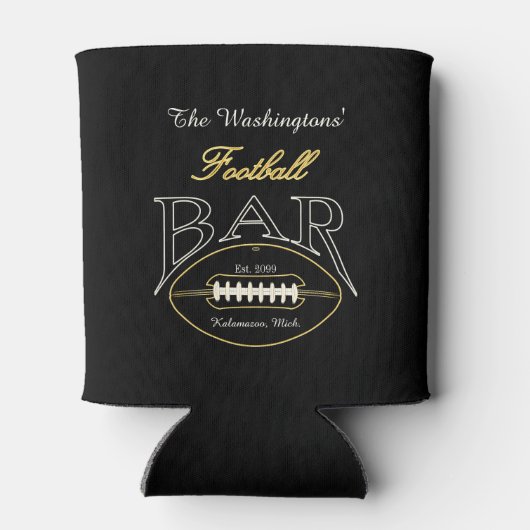 アメリカンフットボールバーマンケーブクーラーボックス 缶クーラー (裏面)