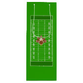 アメリカンフットボール七面鳥の日サンクスギビングスポーツ ワインギフトバッグ (正面)
