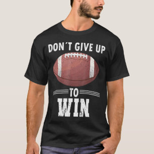 アメリカンフットボール与えのアパレルはサッカーのクラスを上げない Tシャツ
