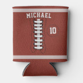 アメリカンフットボール名誕生日パーティークーラーボックス 缶クーラー (正面)