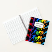 アメリカンフットボール好きのためのカスタム ノートブック 学校生活を楽しく (内部)