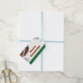 アメリカンフットボール子供の誕生日 ギフトタグ (より糸つき)