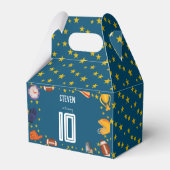 アメリカンフットボール子供の誕生日 フェイバーボックス (裏面サイド)